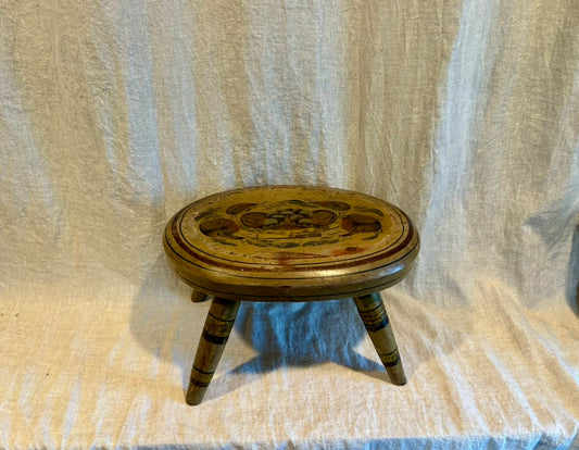 19th Century American Stool From a Renowned Folk Art Collection