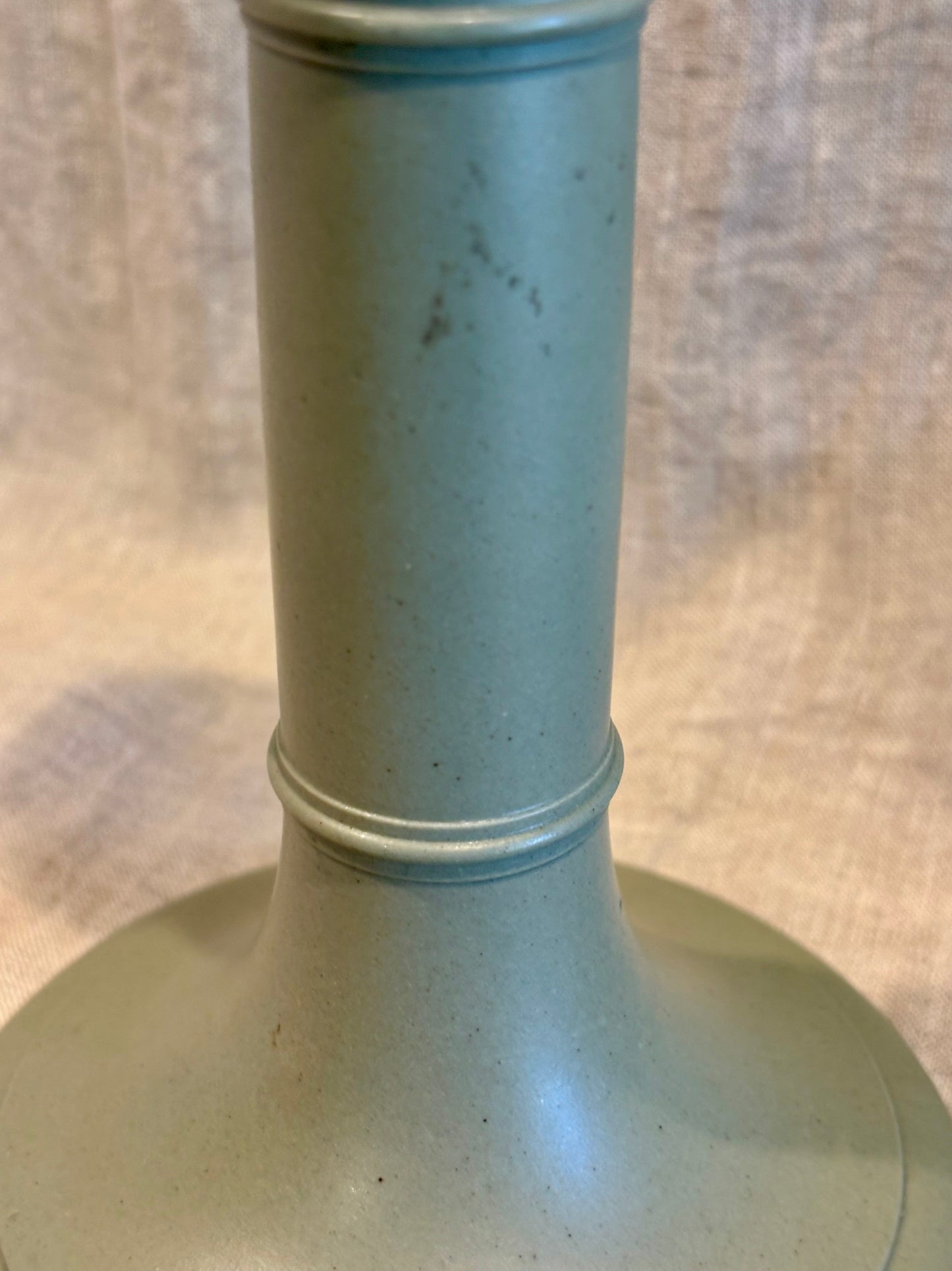 Pair of English Ridgway Stoneware Candlesticks