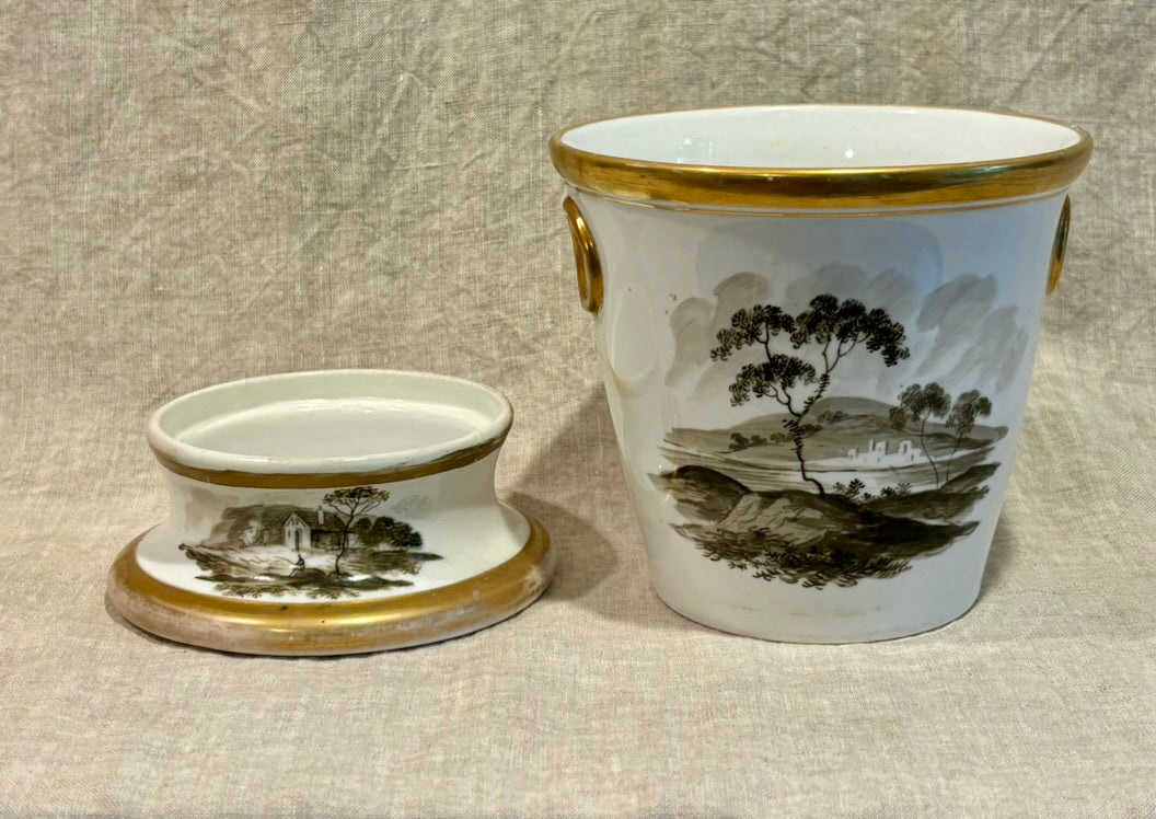 Spode Jardinière and Stand, Circa 1803-1805, Pattern 382