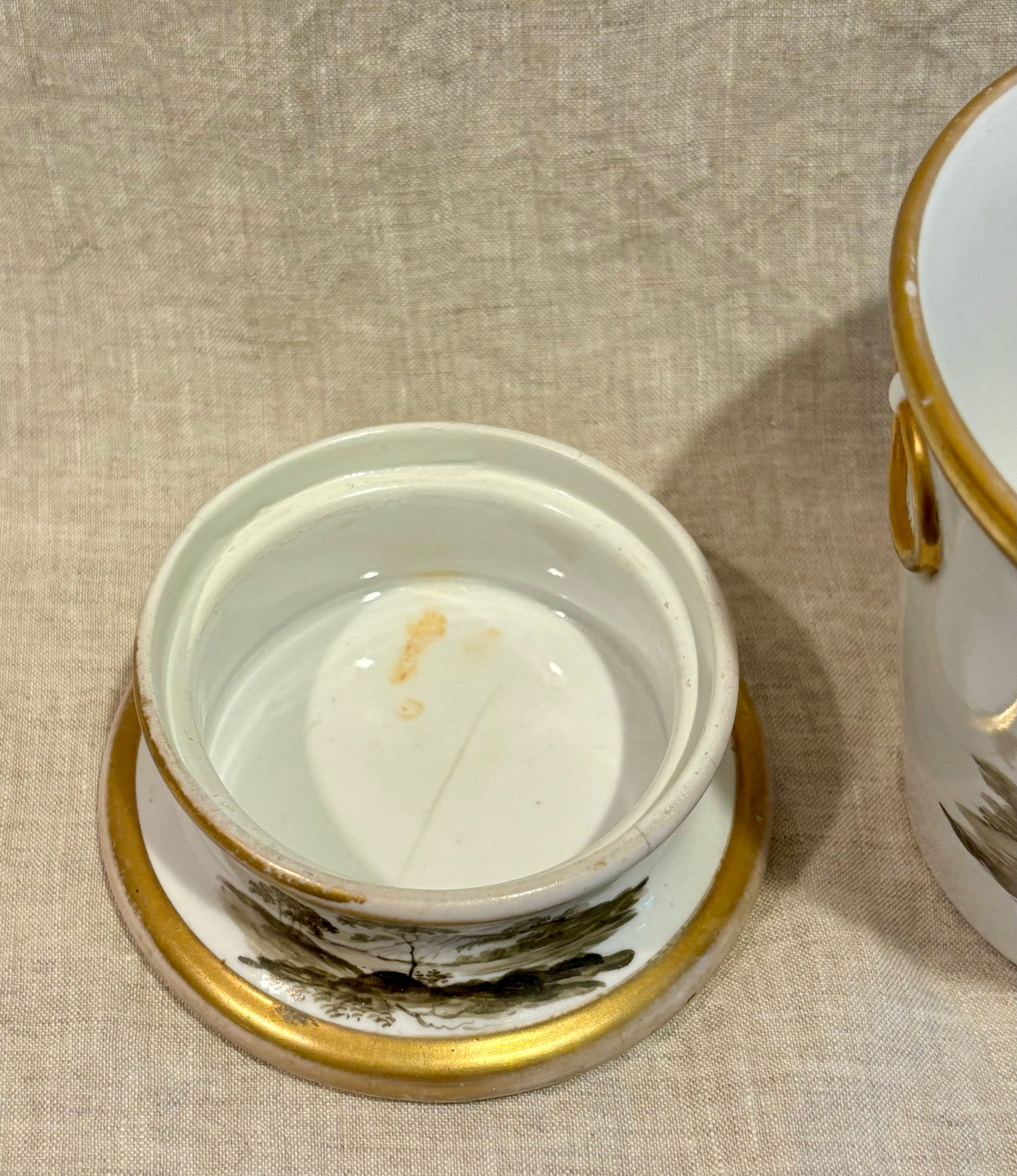 Spode Jardinière and Stand, Circa 1803-1805, Pattern 382