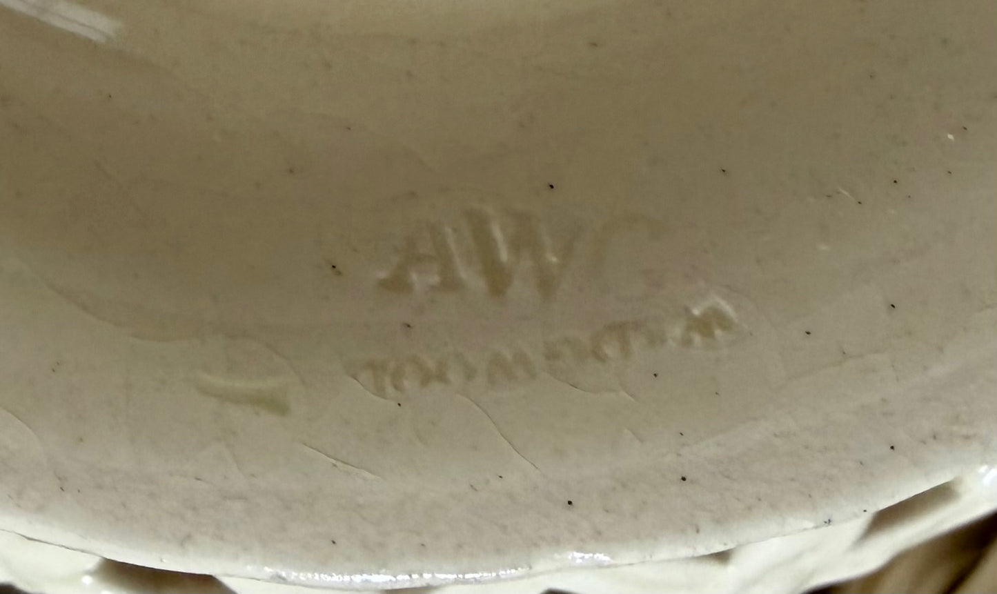 Late 19th Century Wedgwood Cream or Queensware Perforated Orange Bowl