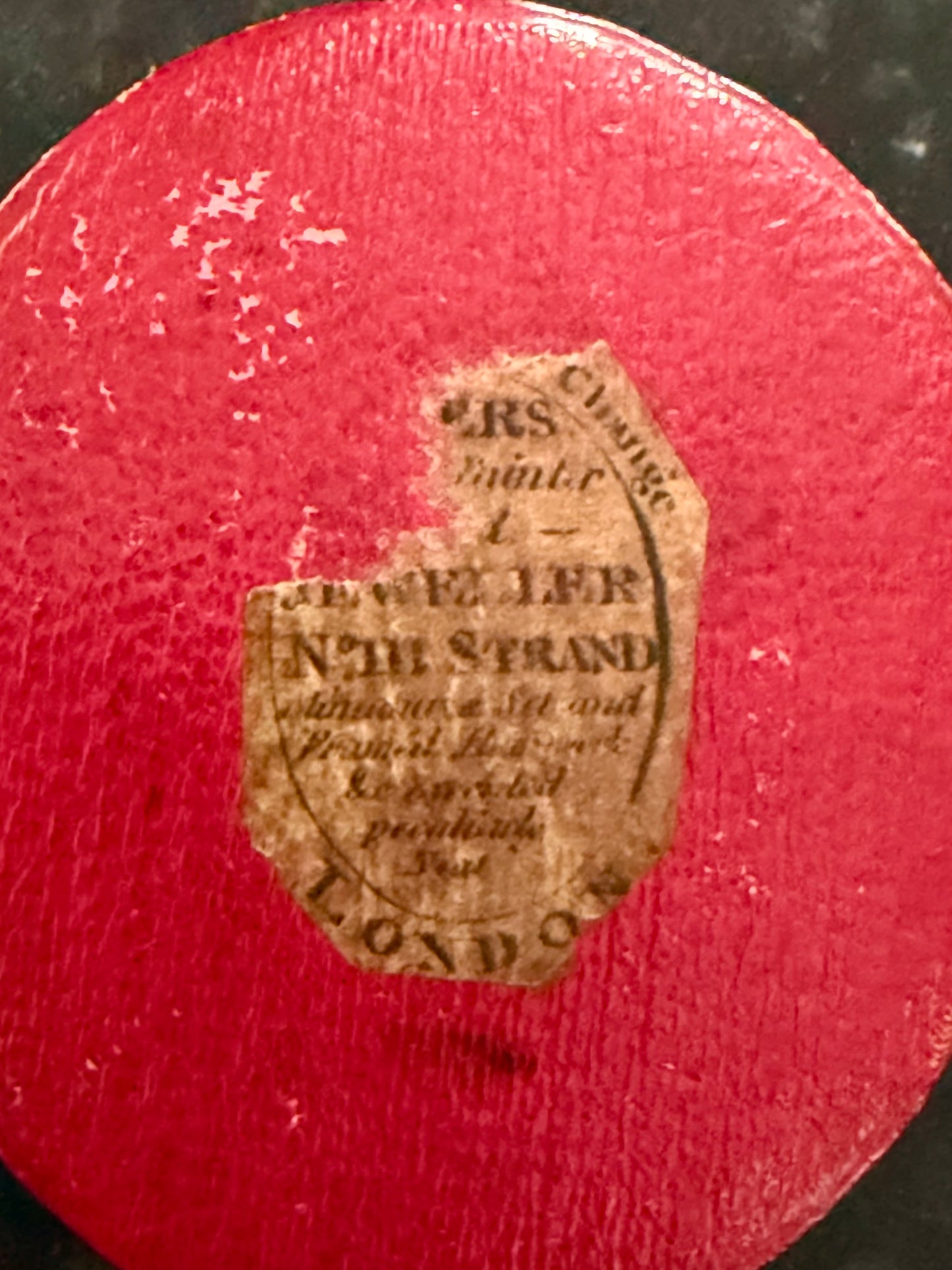 A signed Miers Silhouette in a Moroccan Leather Case