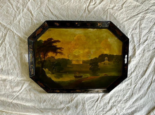 Large Early 19th Century English Tole tray