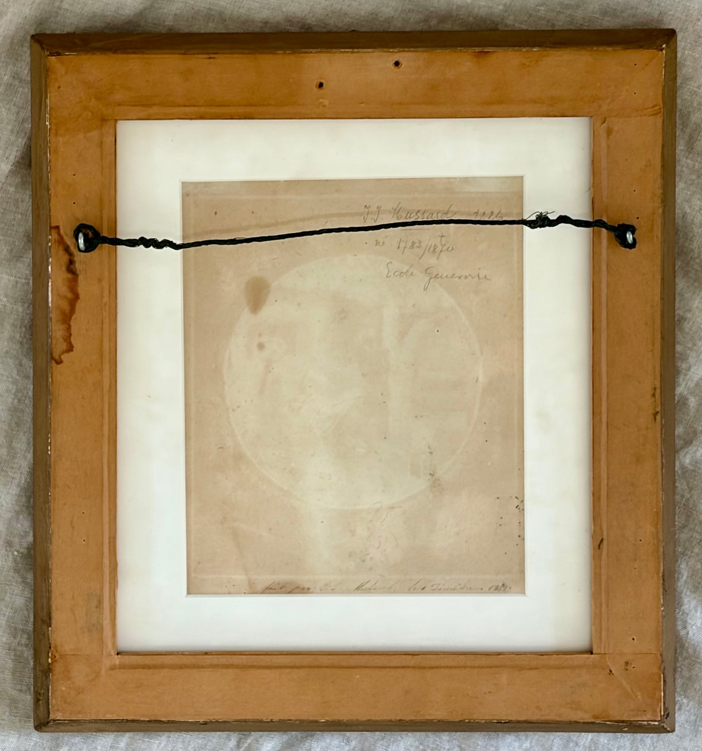 1826 French Love Token Watercolor