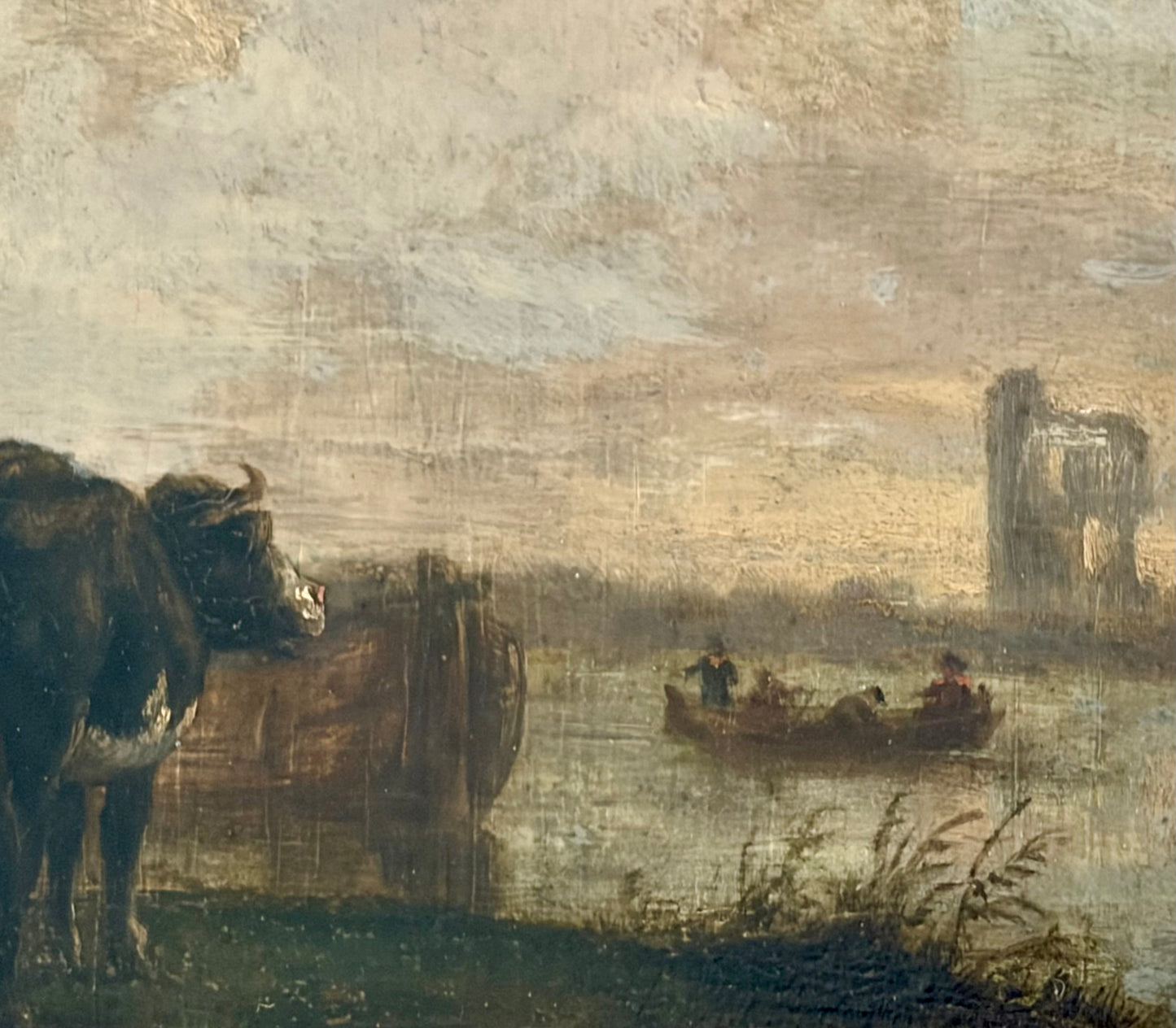 Late 18th Century Landscape Painting by Jacob van Strij