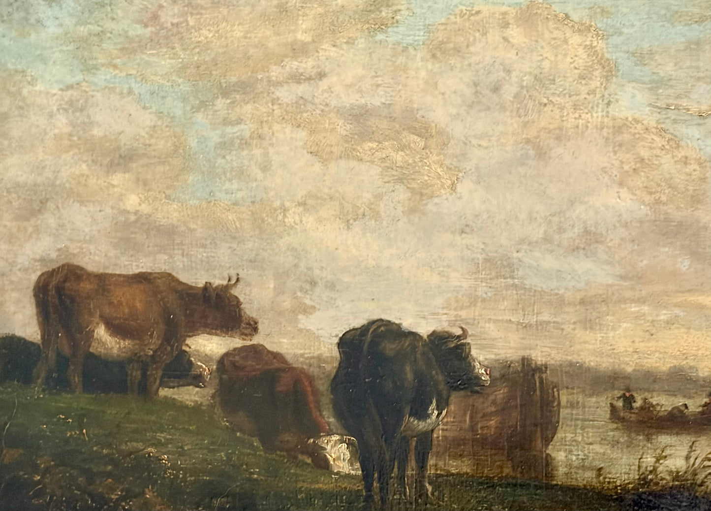 Late 18th Century Landscape Painting by Jacob van Strij