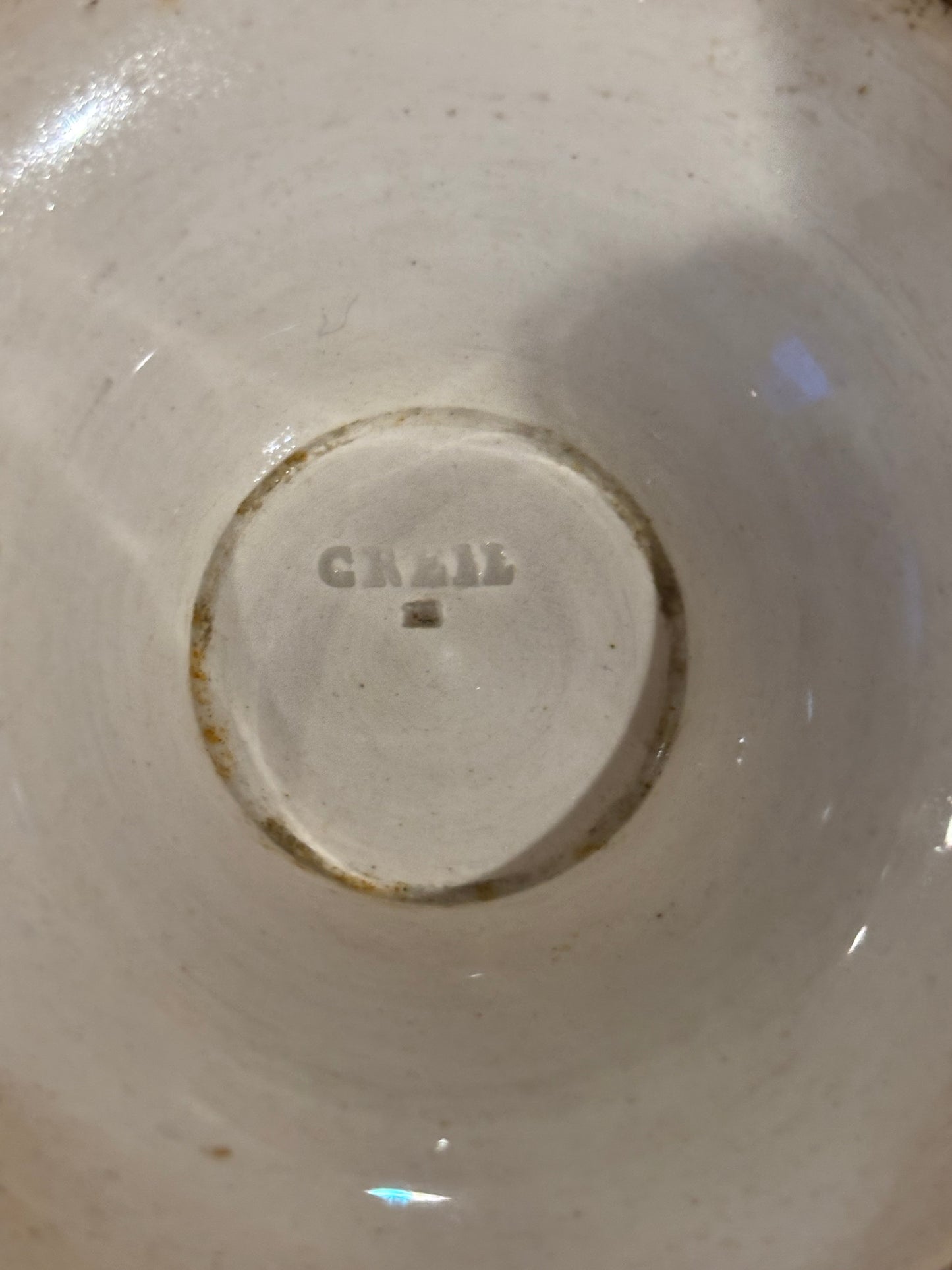 Creil Mochaware Bouillon