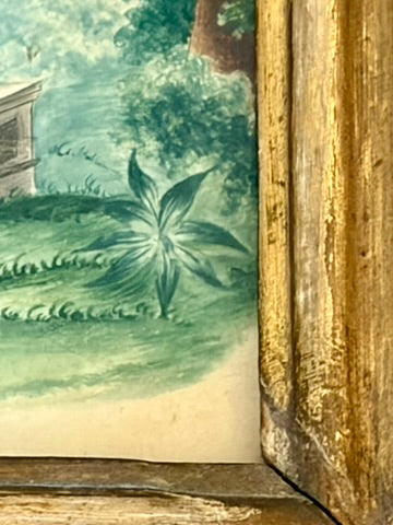 Small Watercolor Memorial Painting for Samuel Merrell