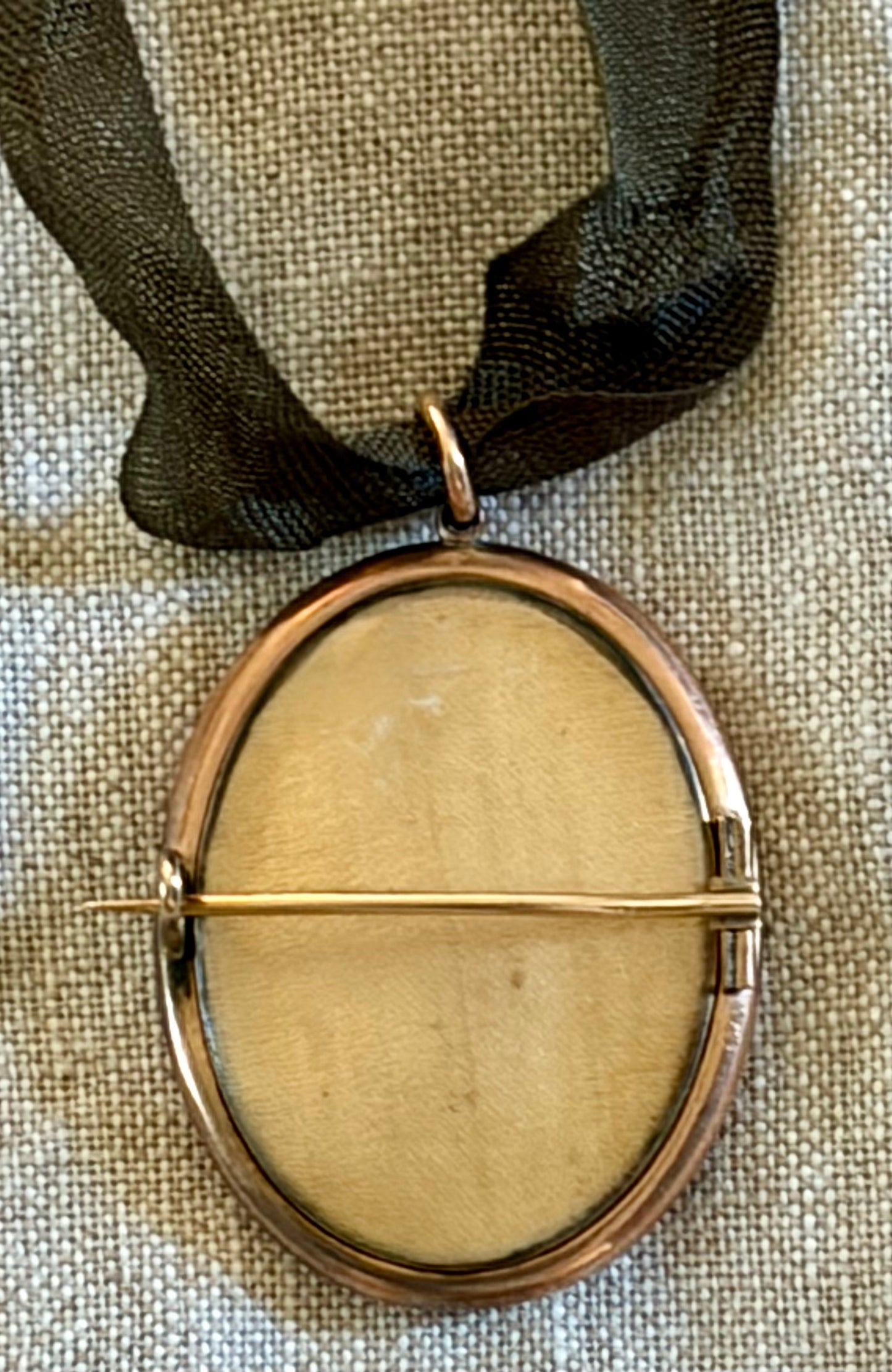 A signed Miers Original Silhouette Mounted in a Broach/Pendant Setting