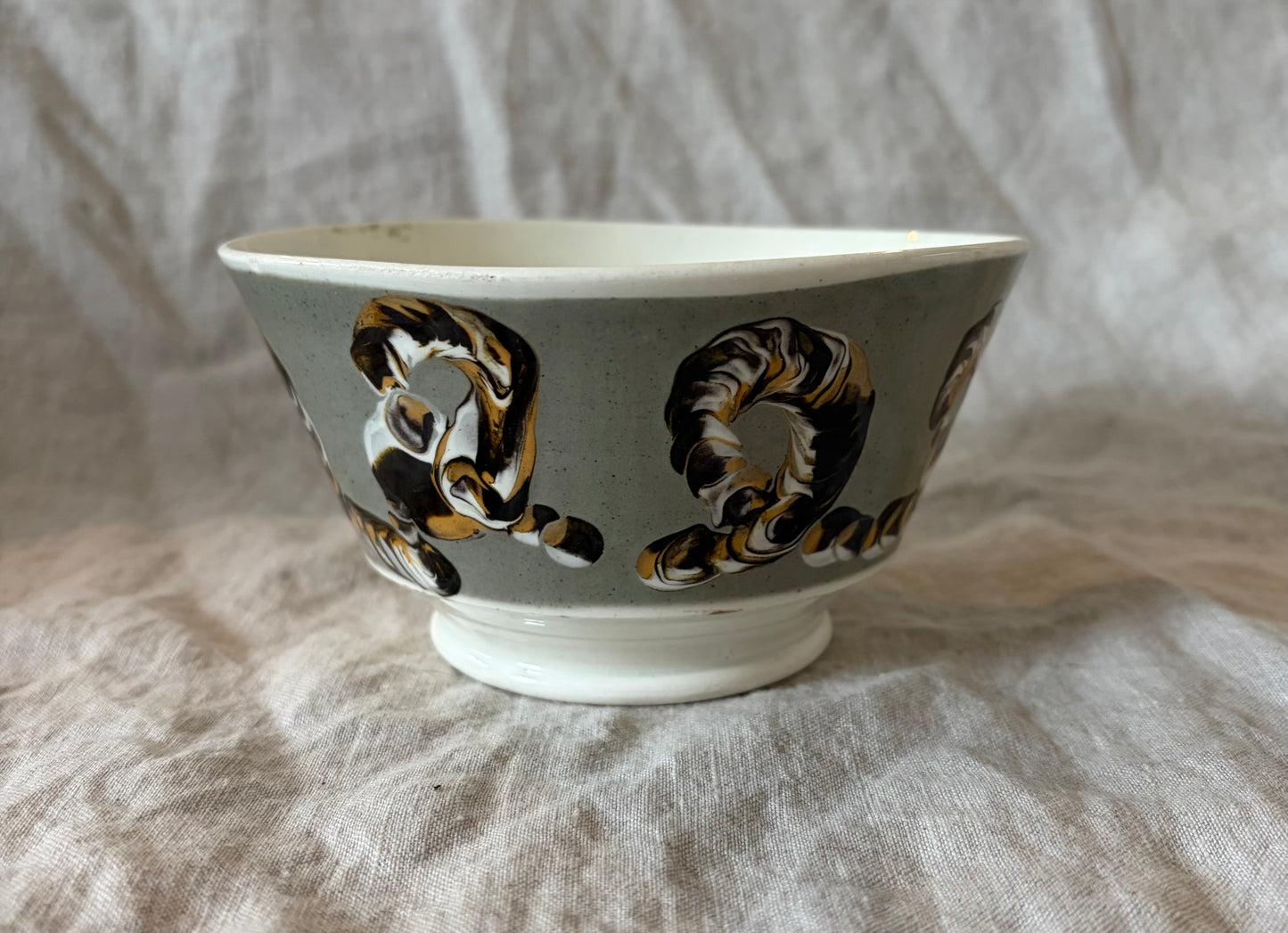 19th Century Mochaware Bowl