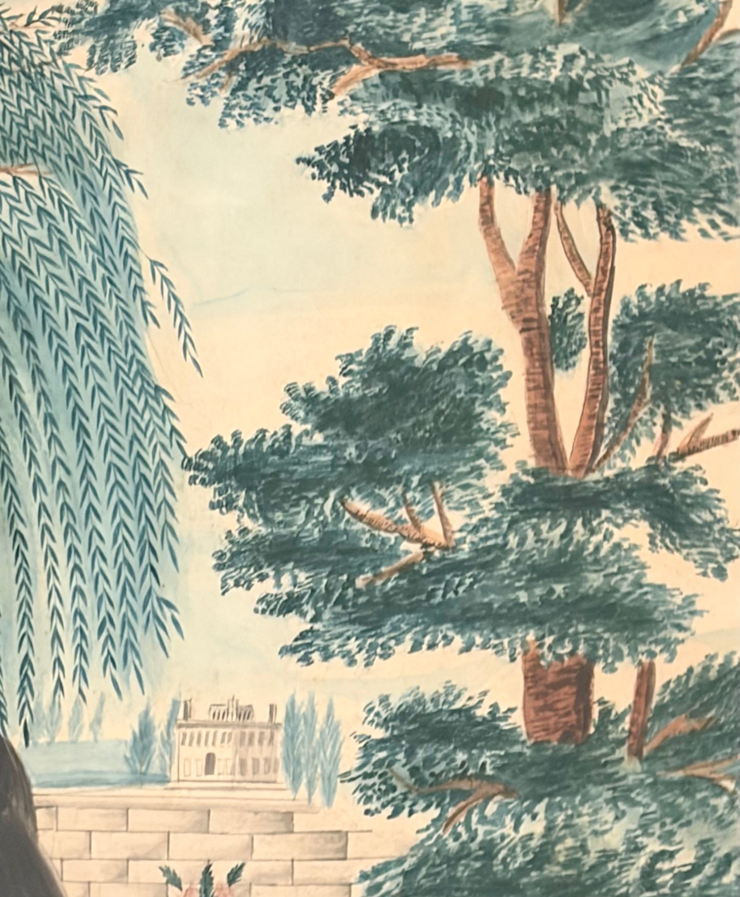 Circa 1840 Fenton Family Memorial Watercolor
