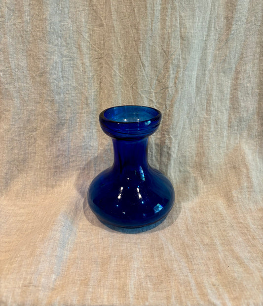 Hand Blown Cobalt Blue Bulb Forcer