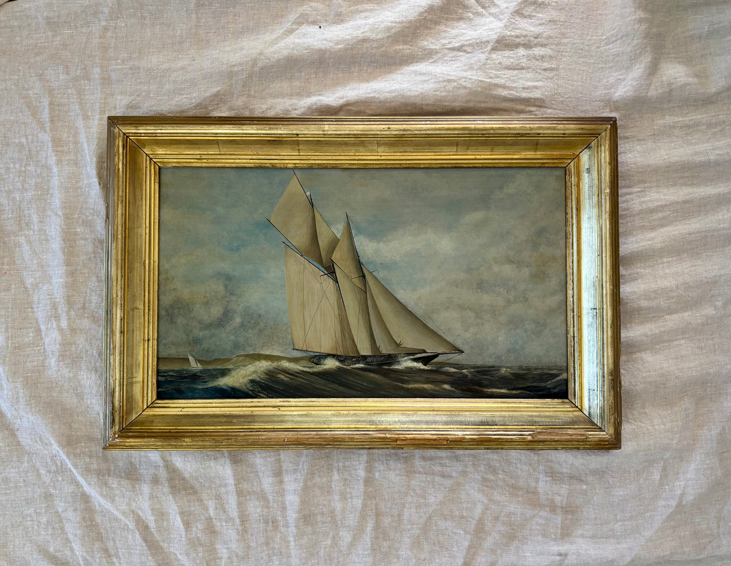 Late 19th or Early 20th Century Maritime Painting