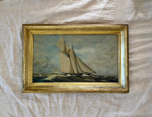 Late 19th or Early 20th Century Maritime Painting
