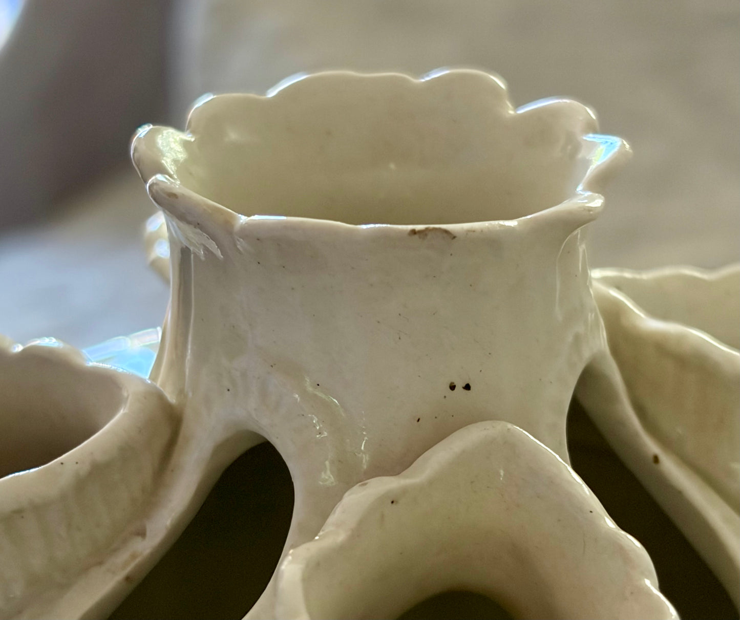 18th Century Wedgwood Creamware Tulipiere