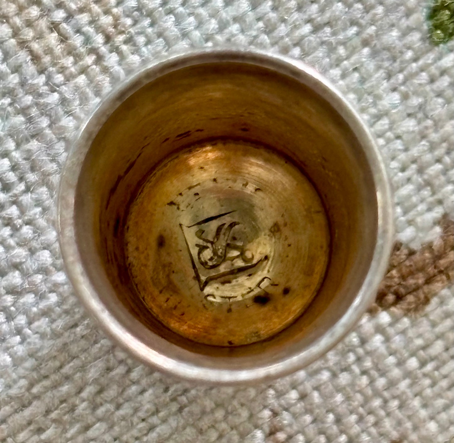 Victorian Treen Egg Form Sewing Kit