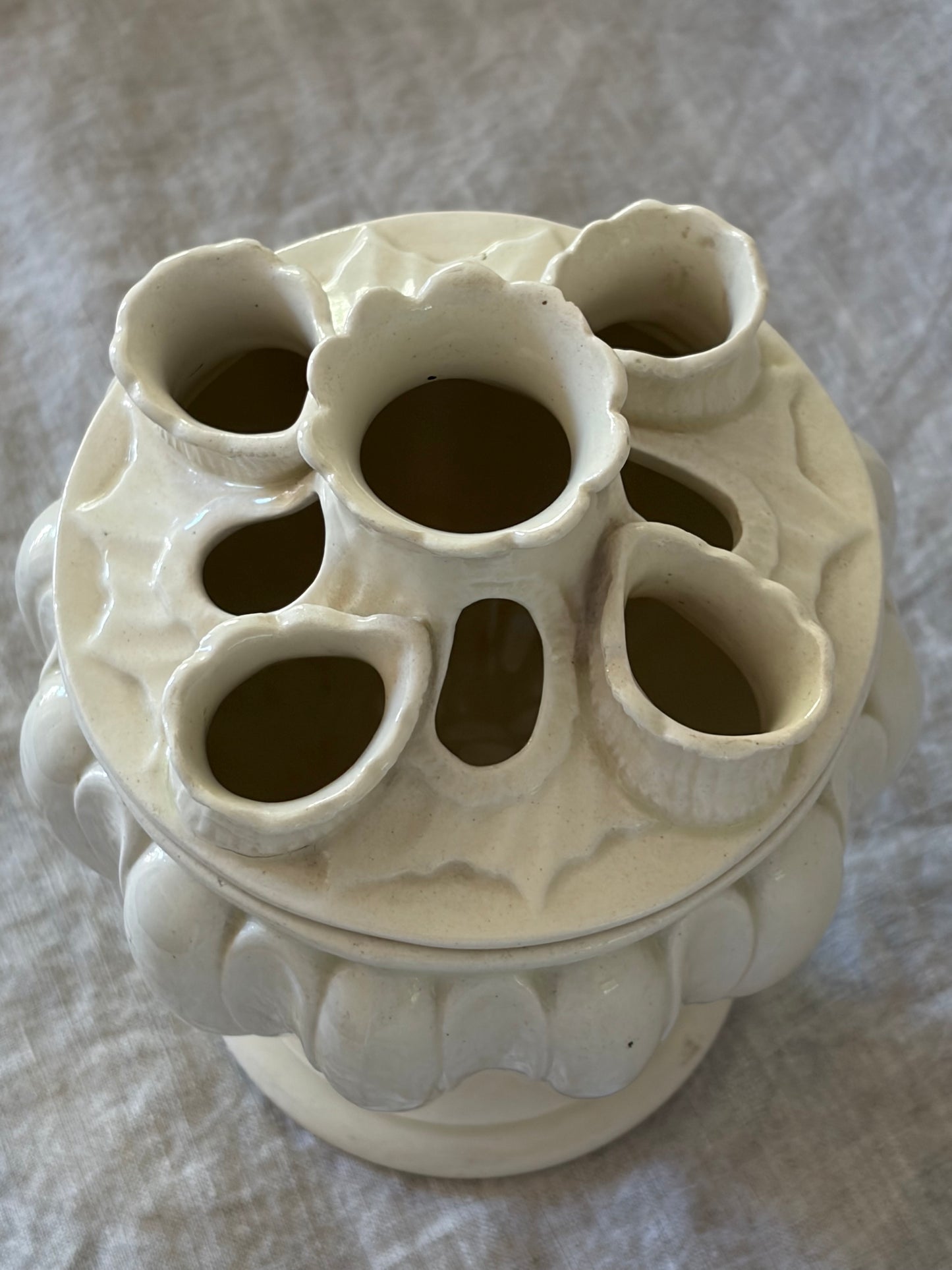18th Century Wedgwood Creamware Tulipiere