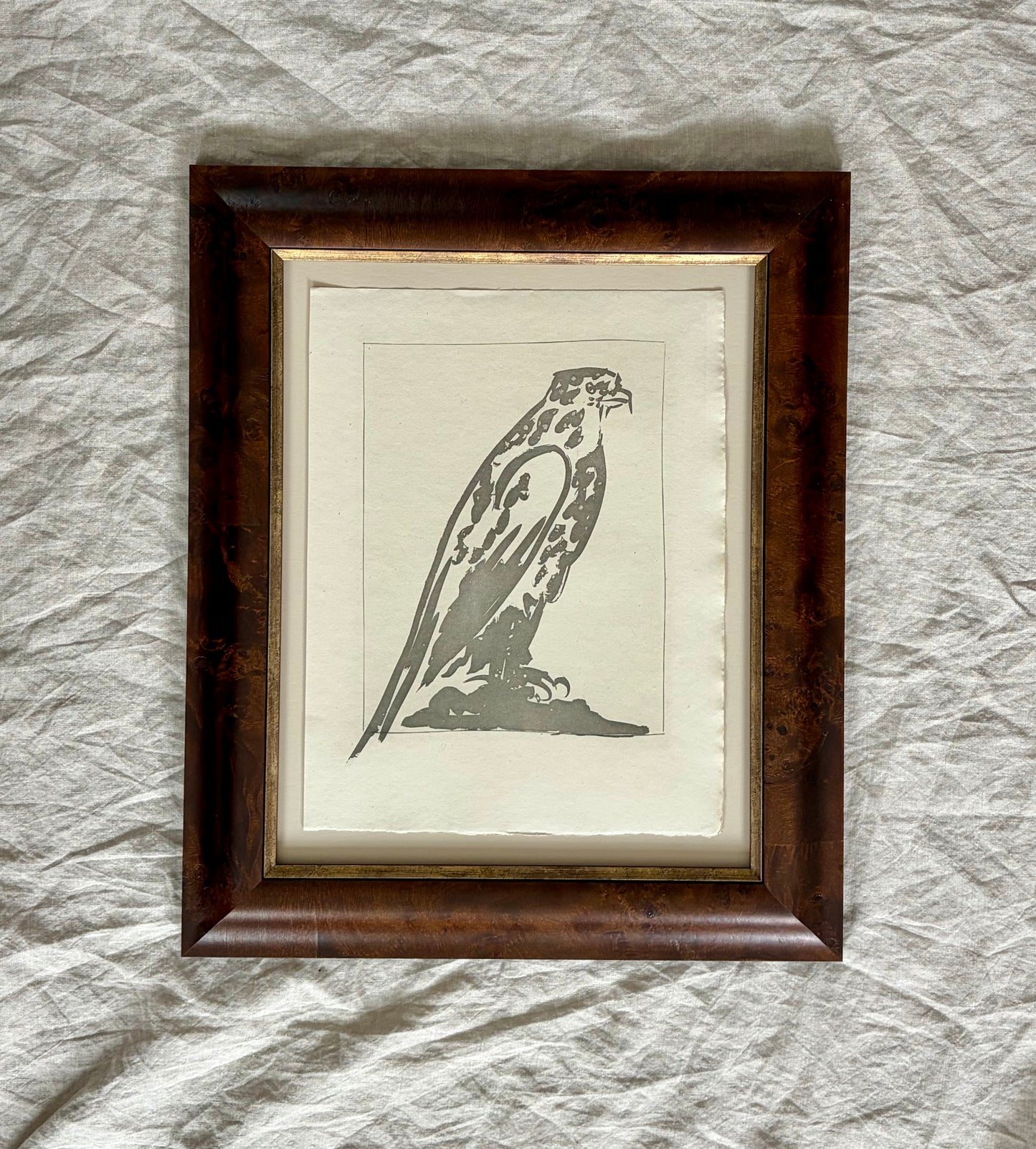 Framed Aquatint of a Pablo Picasso Work Inspired by the Comte de Buffon
