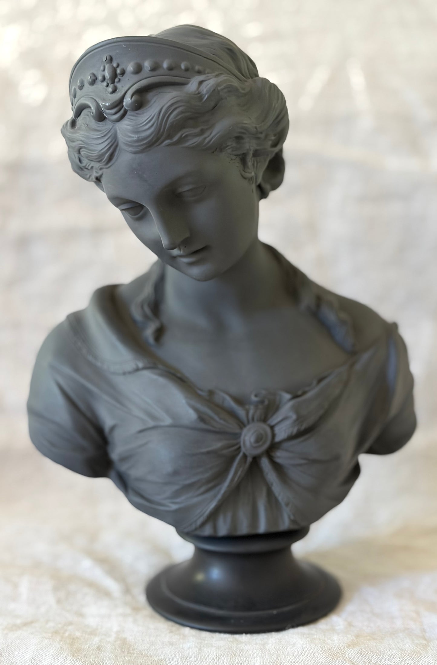 18th Century Wedgwood Basalt Bust of Venus