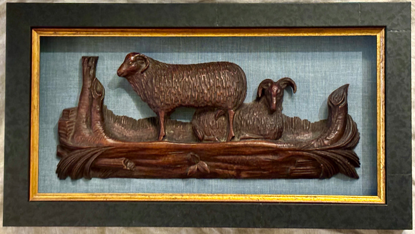 19th Century English Agricultural Plaque