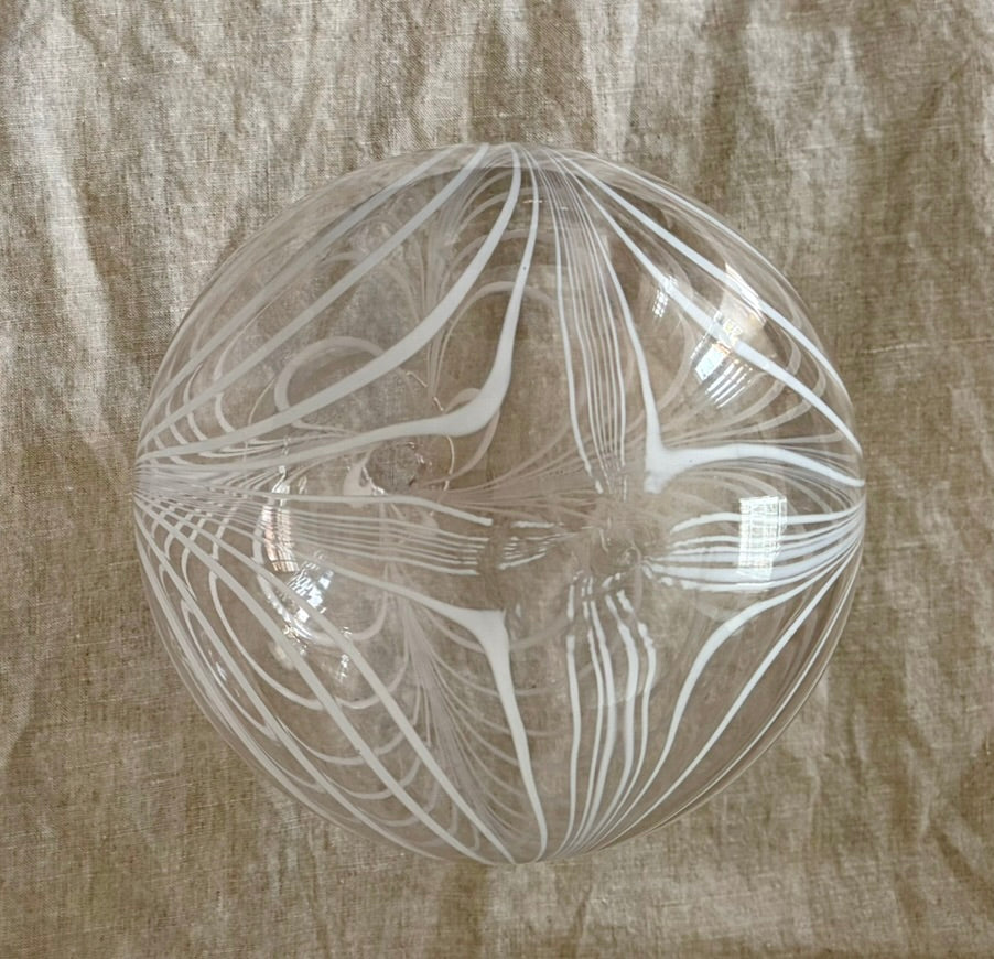 19th Century Nailsea Glass Witch Ball