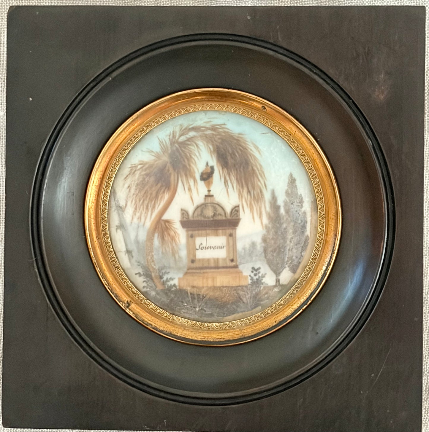 Early 19th Century French Memento Mori Plaque