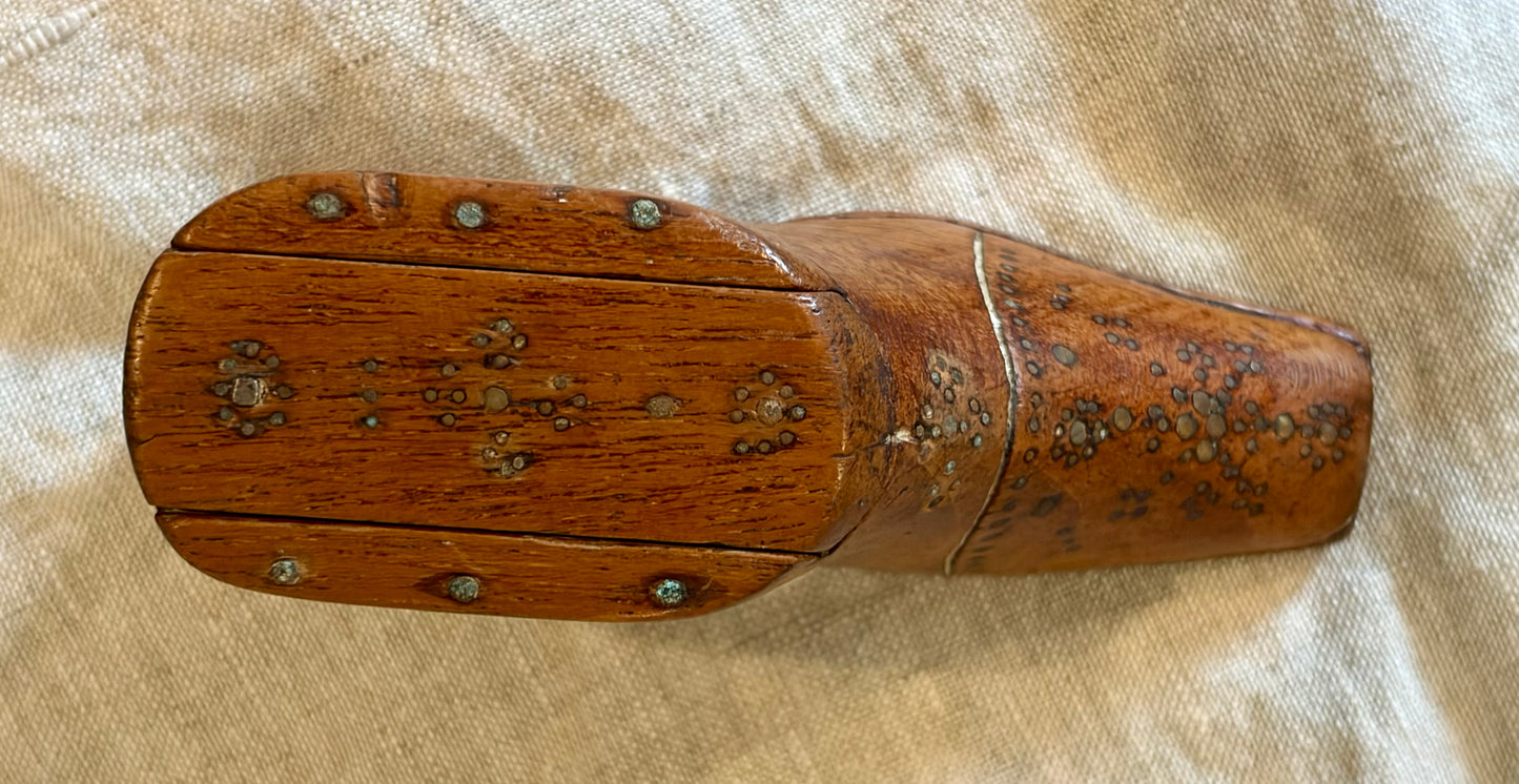 Delightful English Shoe Form Snuff Box