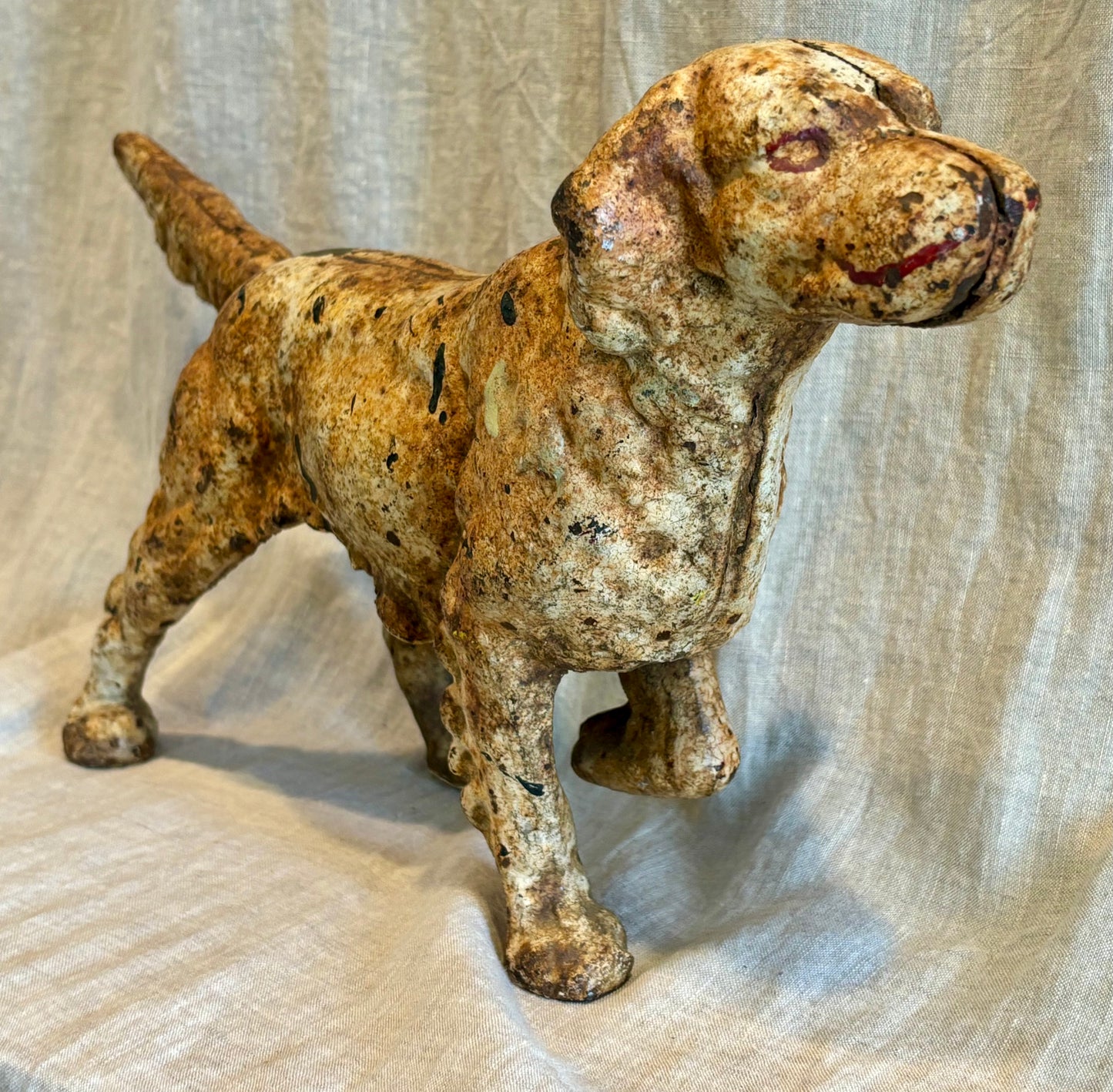 Large Cast Iron Dog Door Stop, Possibly a English or Irish Setter