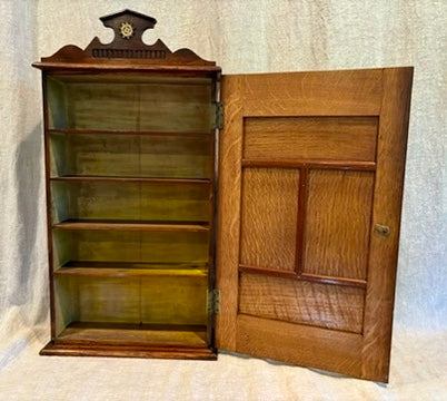 19th Century Irish Builders Model Cupboard