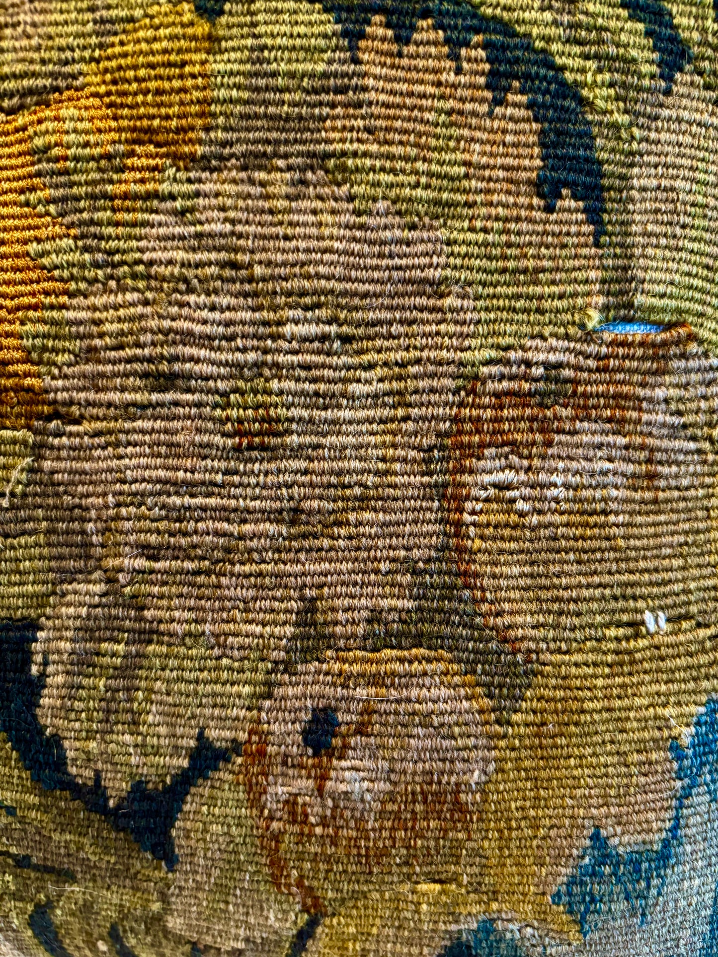 Antique Tapestry Cushion