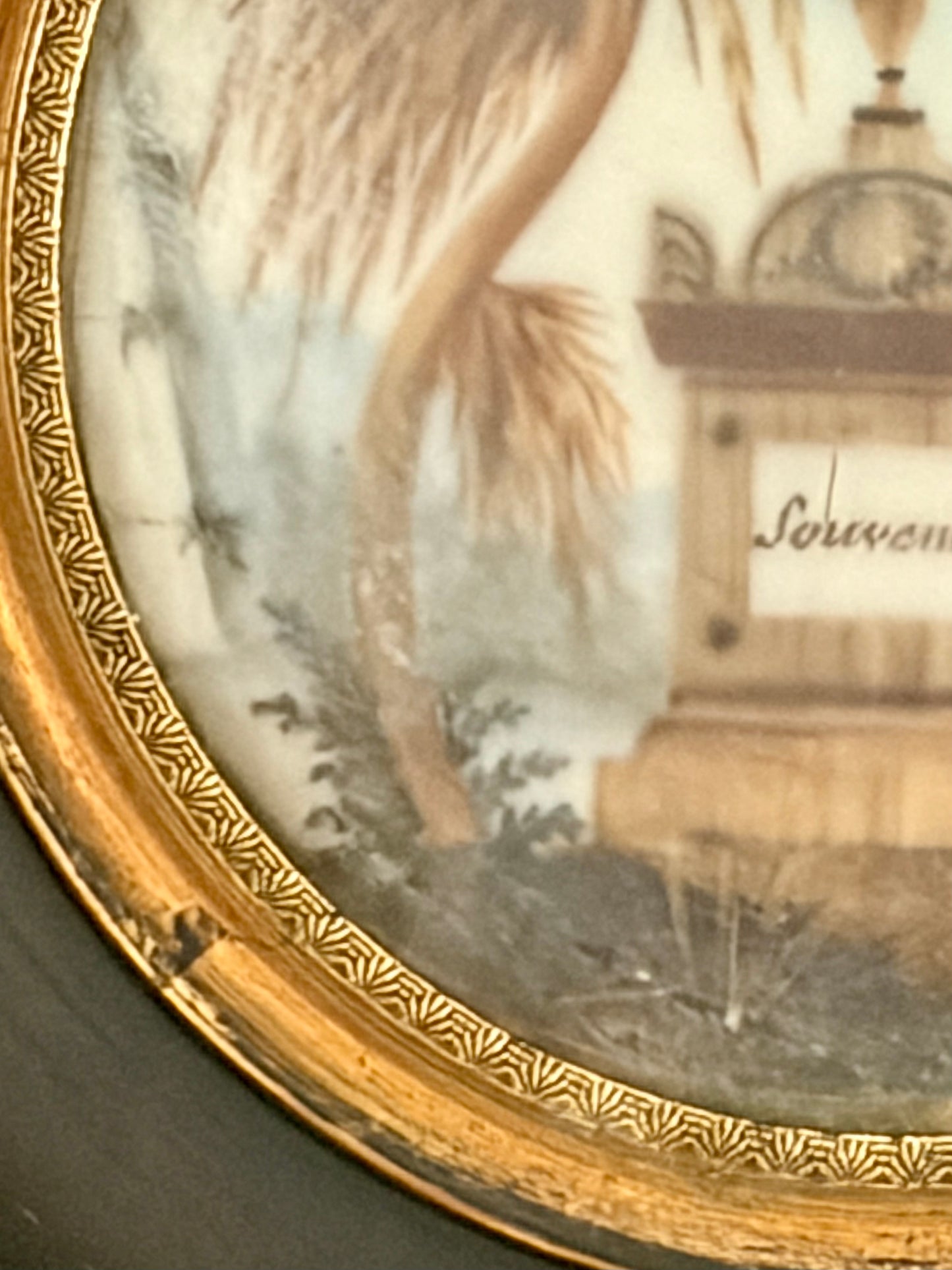 Early 19th Century French Memento Mori Plaque