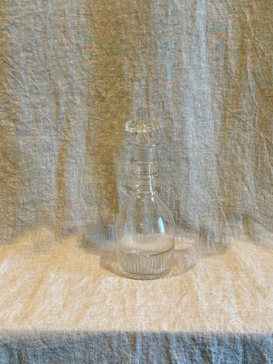 British 18th Century Diminutive Hand-Blown Decanter