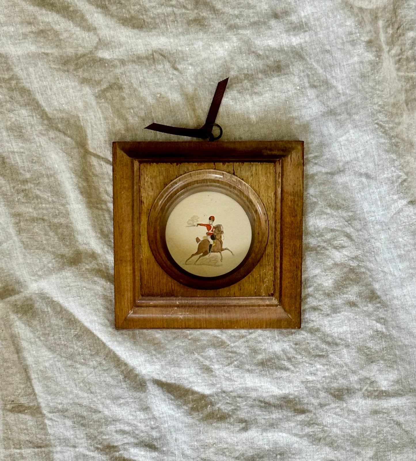 Early 19th Century Pencil and Watercolor Portrait of a British Calvary Officer