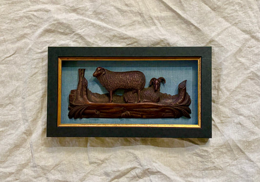 19th Century English Agricultural Plaque