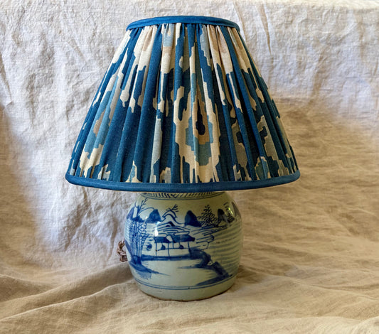Chinese Export Ginger Jar Lamp