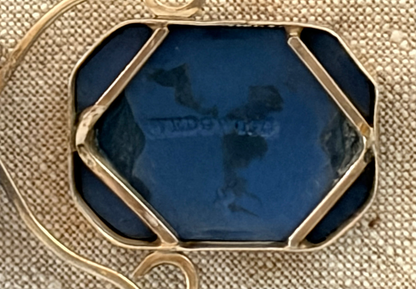 18th Century Wedgwood Plaque Pendant set in Silver
