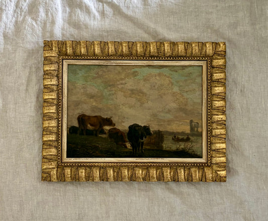 Late 18th Century Landscape Painting by Jacob van Strij