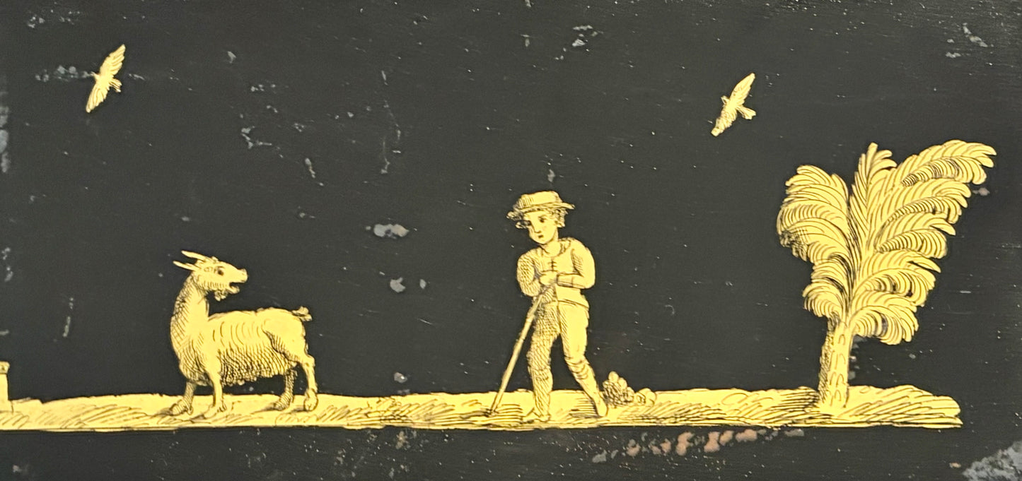 Late 18th Century or Early 19th Century Continental Eglomise Panel