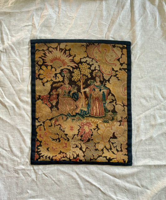 18th Century French Point de Saint-Cyr Tapestry Wall Hanging