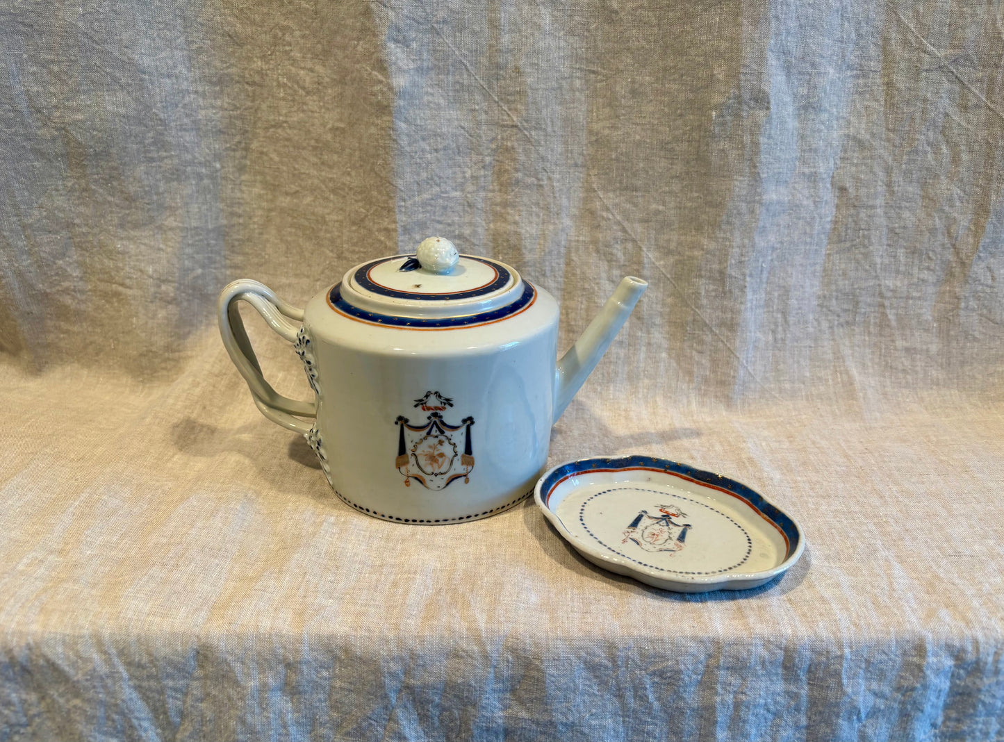 Late 18th Century Chinese Export Armorial Tea Service