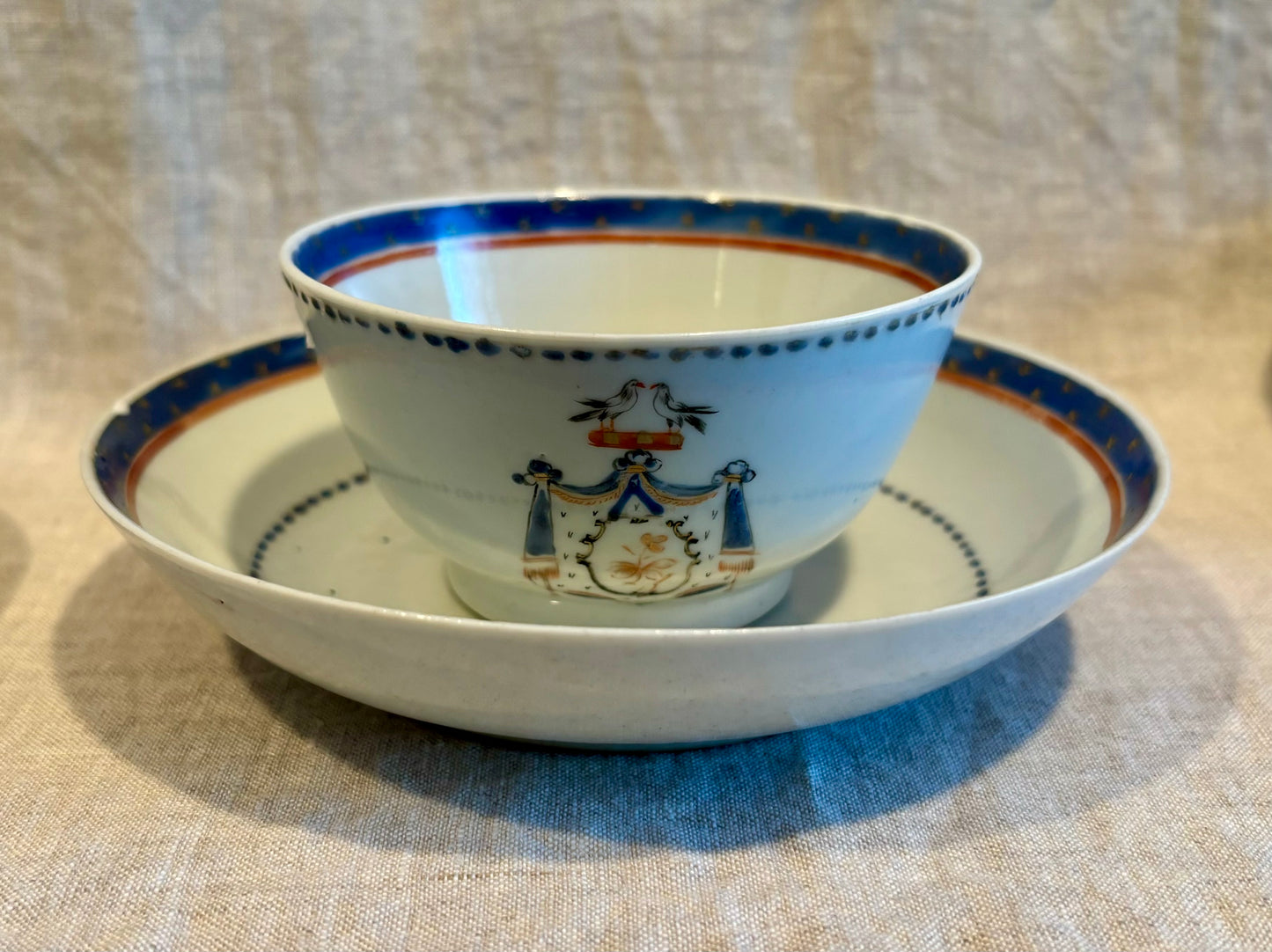 Late 18th Century Chinese Export Armorial Tea Service